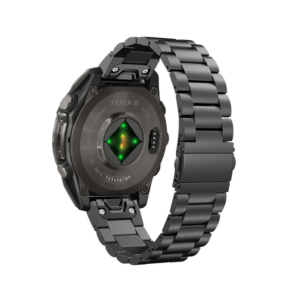 Quick-Fit Strap | 26mm (Stainless Steel Link) – 2 Colours
