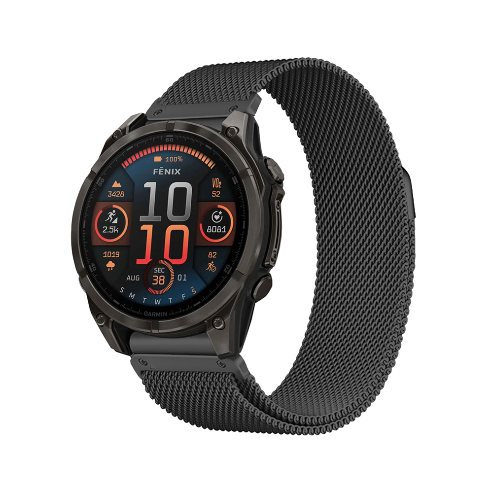 Quick-Fit Strap | 22mm (Milanese Stainless Steel) – 2 Colours
