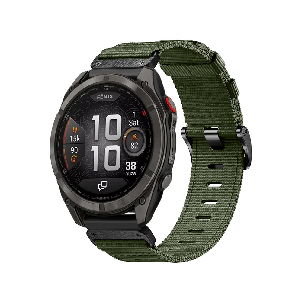Quick-Fit Strap | 22mm (Military Nylon) – 6 Colours