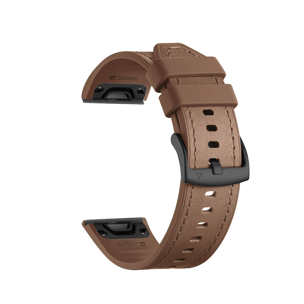 Quick-Fit Run Strap | 22mm (Sport Leather) – 4 Colours