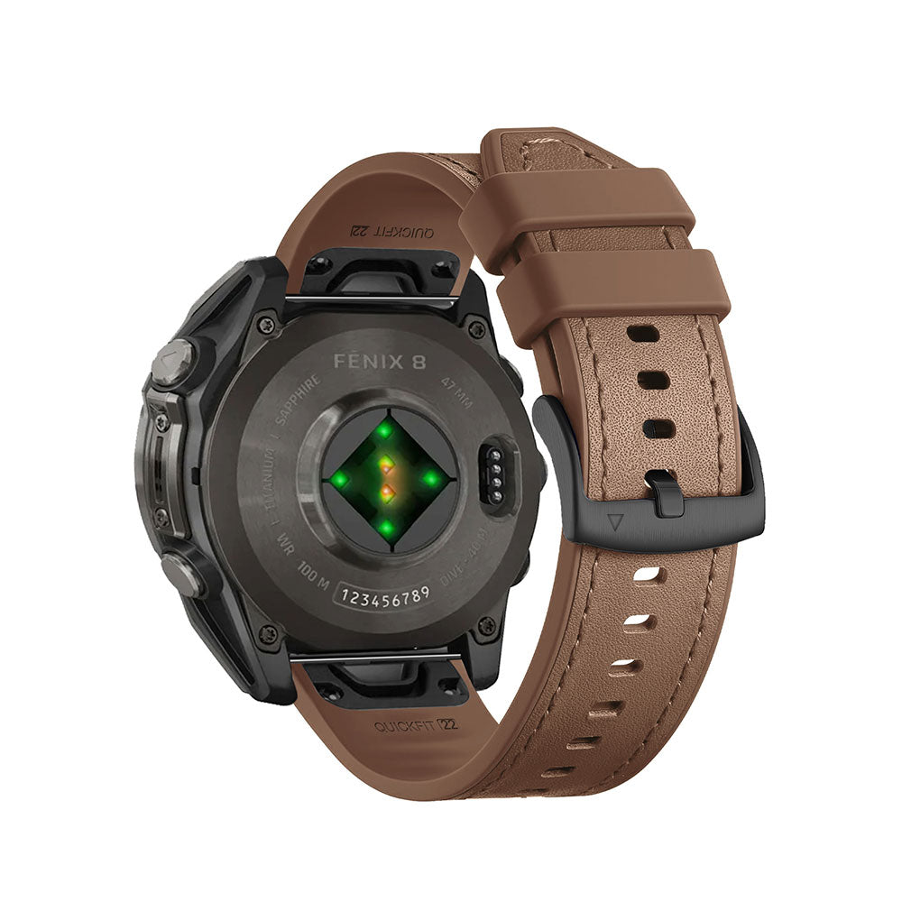 Quick-Fit Run Strap | 22mm (Sport Leather) – 4 Colours