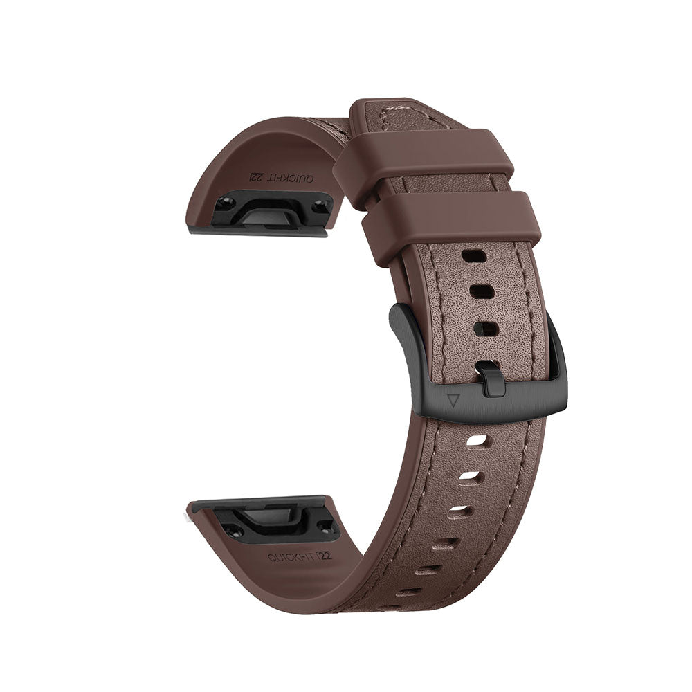 Quick-Fit Run Strap | 22mm (Sport Leather) – 4 Colours