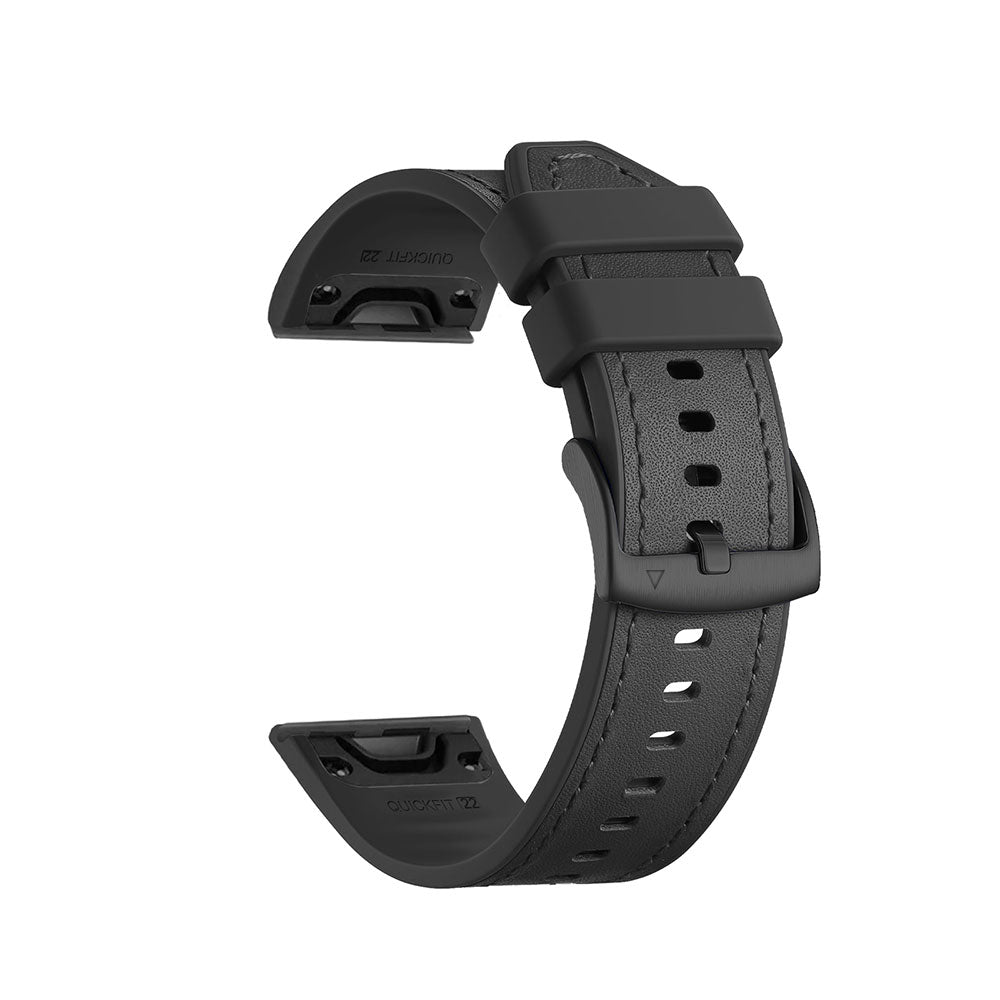 Quick-Fit Run Strap | 22mm (Sport Leather) – 4 Colours